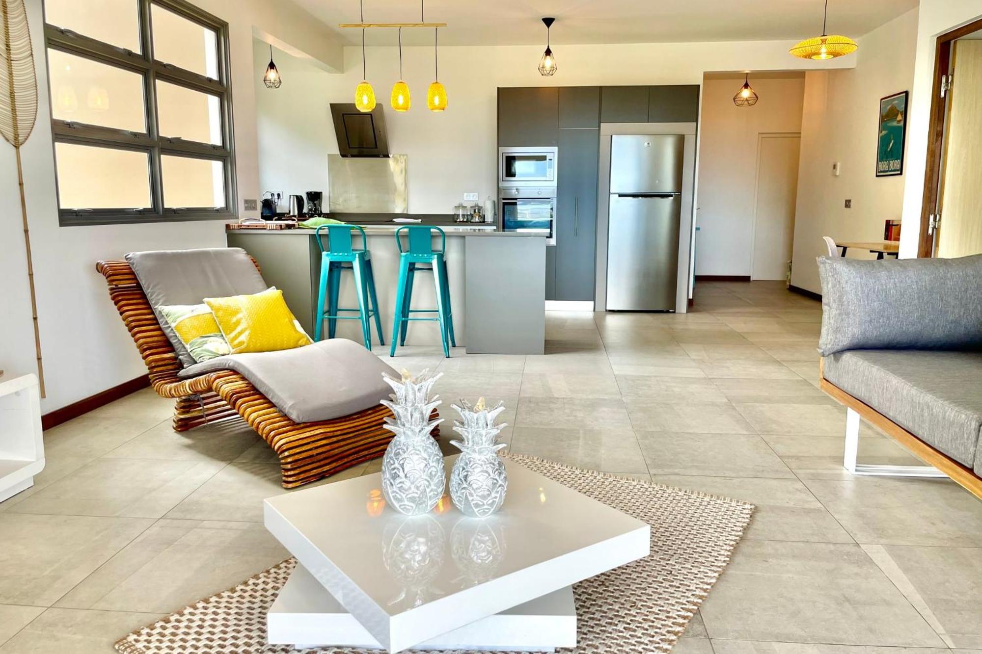 Manuia Luxury Apartment - Tahiti Punaauia -Wi-Fi Netflix Pool & Gym Exterior foto