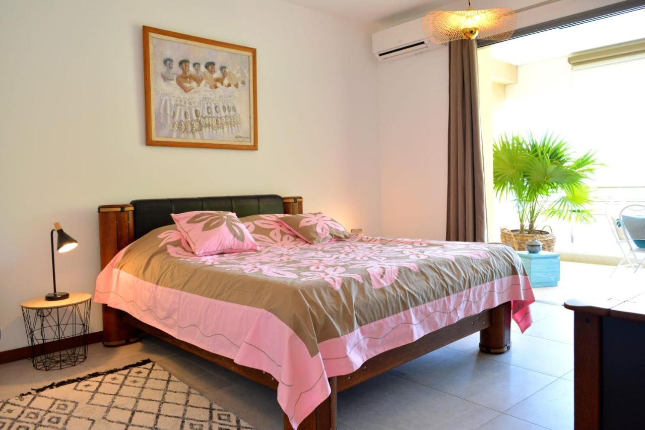 Manuia Luxury Apartment - Tahiti Punaauia -Wi-Fi Netflix Pool & Gym Exterior foto